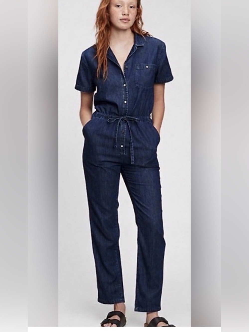 Gap Denim Jumpsuit Size 4 EUC